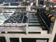 Collage du dossier de colle machine automatique de fabrication de boîtes ondulées 2800mm entraîné pneumatique
