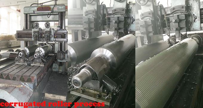 3 5 électriques automatiques de carton de 7 plis de machine ondulée de boîte conduits 6