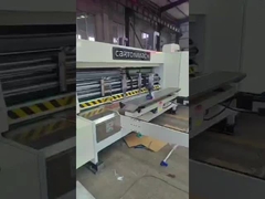 Machine automatique d'impression à la découpe sous pression, de fente, de carton et de carton