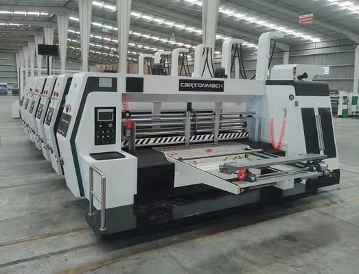 Machine de fabrication de boîte de carton de Slot Die Cut d'imprimante de Flexo automatisée