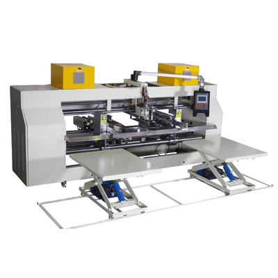 Machine à agrafer les boîtes en carton, taille maximale des rabats 450 mm, épaisseur et longueur des agrafes 1-5 mm
