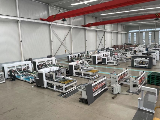 La machine de carton ondulé à cartouche de colle est compacte