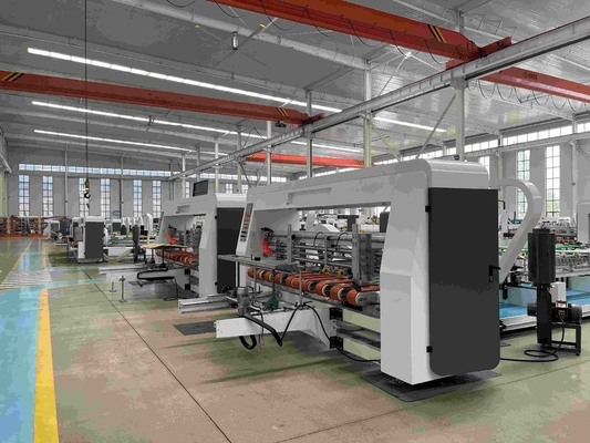 Machine automatique de couture de cartons ondulés