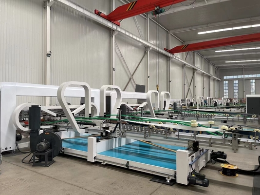 Machine automatique de couture de cartons ondulés