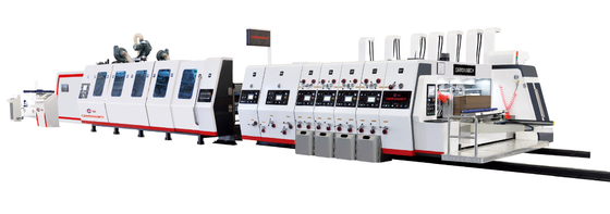 50-100 pièces/min Capacité Flexo plaque ondulée type machine pour une grande capacité