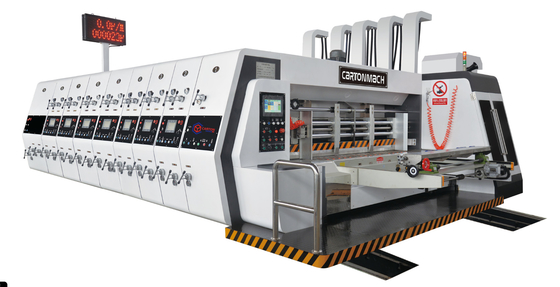 50-100 pièces/min Capacité Flexo plaque ondulée type machine pour une grande capacité