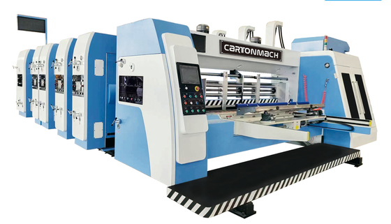 50-100 pièces/min Capacité Flexo plaque ondulée type machine pour une grande capacité