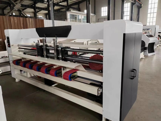 Économie de puissance piquante automatisée de machine de Gluer de pliage de carton de machine ondulée de boîte