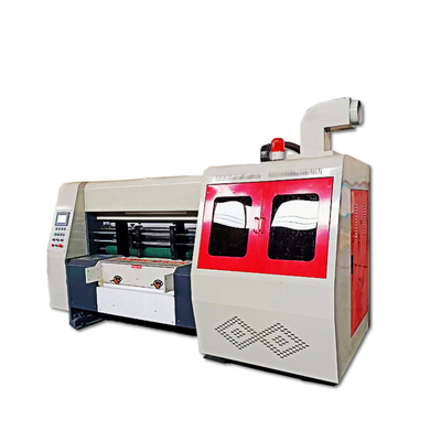 Machine ondulée de découpage de entaillage de impression de petite taille de boîte de carton