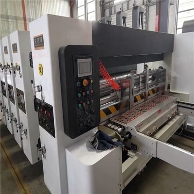 Imprimante flexoprojecteur informatisée, découpe sous pression, fabrication de boîtes ondulées