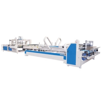 La machine complètement automatique de Gluer de dossier de carton a ridé l'emballage de carton