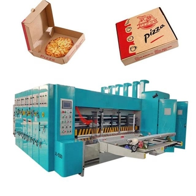Machine à imprimer des cartons ondulés à la machine à imprimer des boîtes à pizza automatique