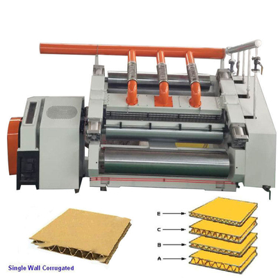 Machine à face unique sans doigts pour carton de 1600 mm