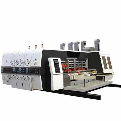 Imprimante à haute vitesse PLC machine à découper à la matrice pour boîte de carton ondulée