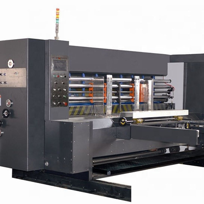 2-5 Imprimante flexo couleur machine de fermeture pour carton ondulé