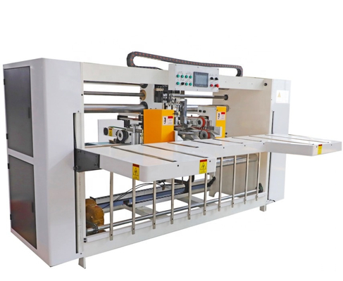 Machine automatique à couture en une seule pièce pour fabriquer des cartons ondulés