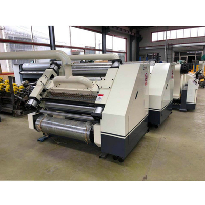 Machine de fabrication de boîtes en carton ondulé à flûte PLC