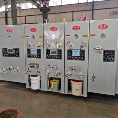 Boîtes de carton de carton ondulé faisant la machine à emballer