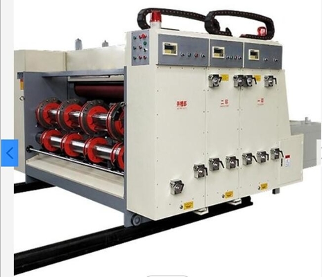 Coupeur à chaînes de la couleur 50pcs/Min Flexo Printer Slotter Die du conducteur 3