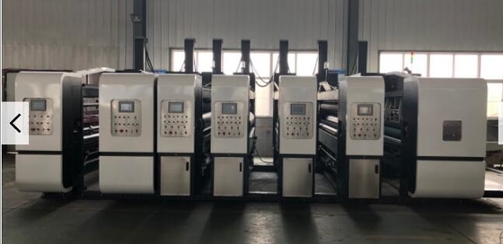 Imprimante Slotter Machine 180pcs/Min de Flexo de couleur de la boîte une à fruit de pizza